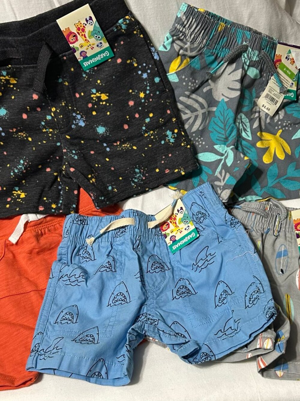 12 month Baby Toddler Shorts 5 pairs! Brand New NWT